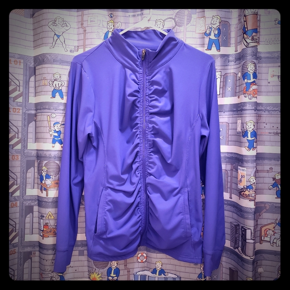 Ruched Active Wear Jacket